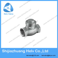 ss304 thread type swing check valve